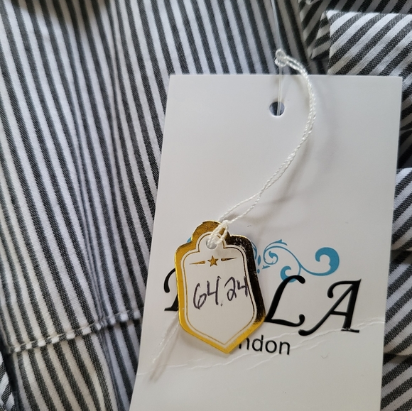 Ella's London Summer Top NWT Size 8 - Picture 3 of 5